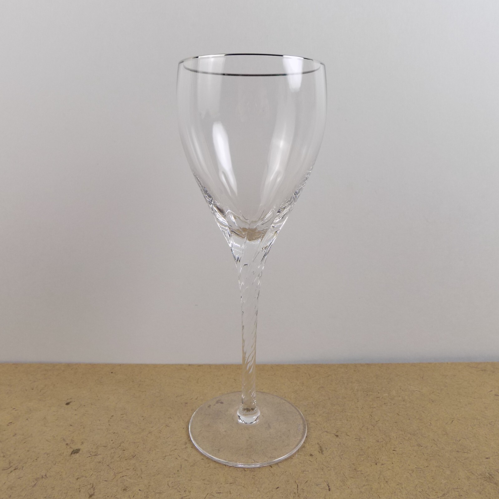 Lot of 5 Lenox Crystal Encore Platinum 7 7/8\