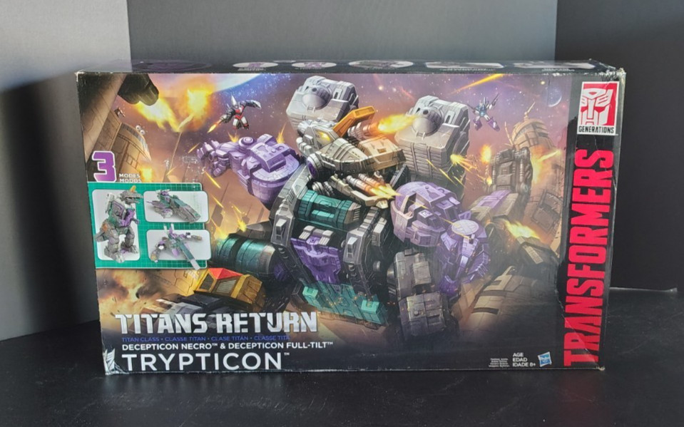 Trypticon Titan Class Titans Return TRANSFORMERS Generations NEW MIB BOX#2