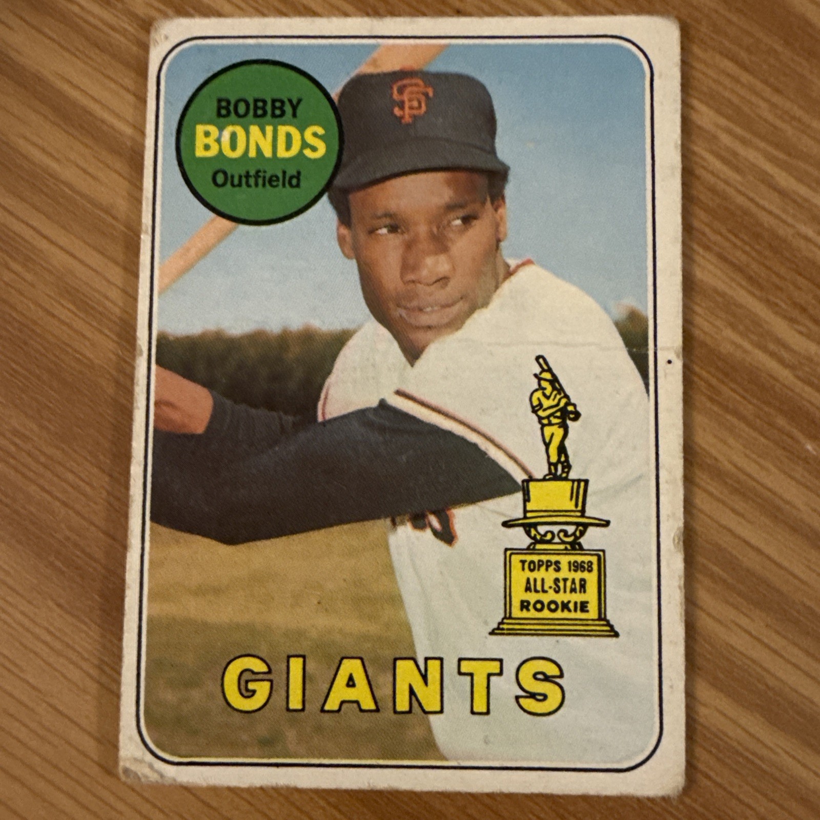 1969 Topps Bobby Bonds Rookie #630 Low Grade Filler SF Giants