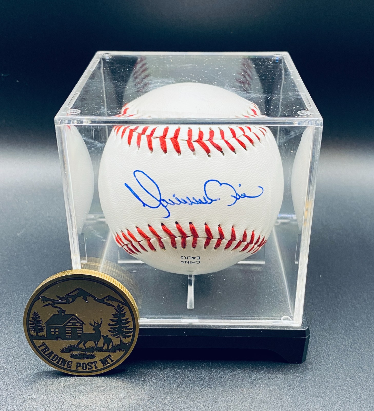 Mariano Rivera Signed Baseball In Case With COA (PC489665) (Yankees) Mariano Rivera Signed Baseball In Case With COA (PC489665) (Yankees)