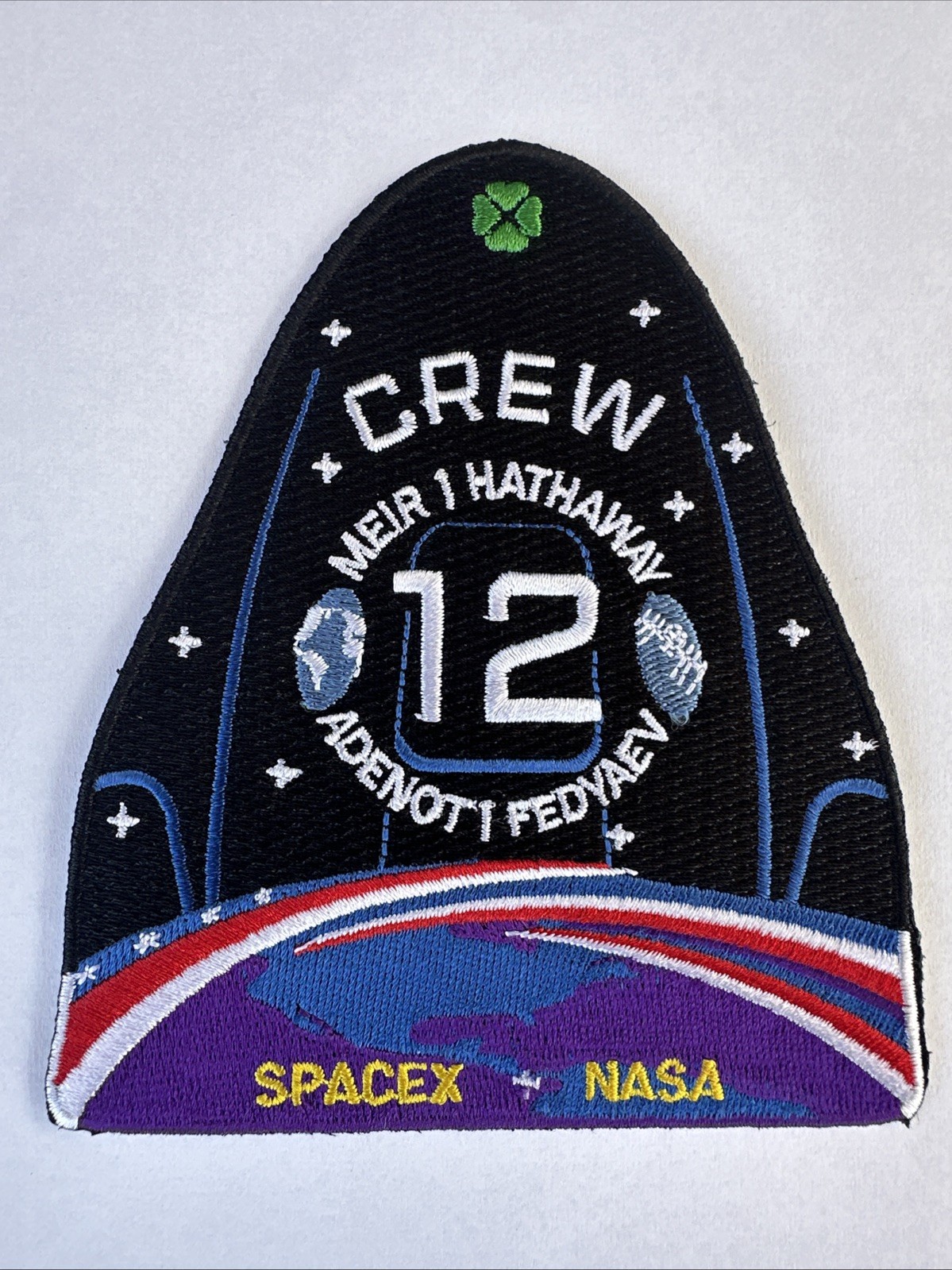Original Space Crew 12 NASA ISS Mission Program Patch 4.5”