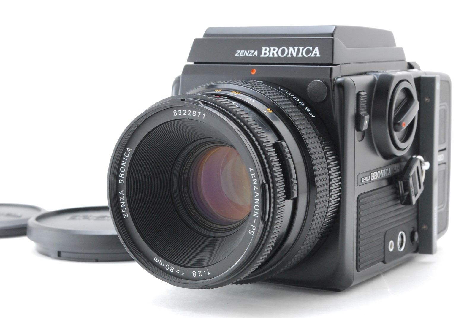 Tested [TOP MINT] Zenza Bronica SQ-Ai Body PS 80mm f2.8 Lens 120 Film Back JAPAN