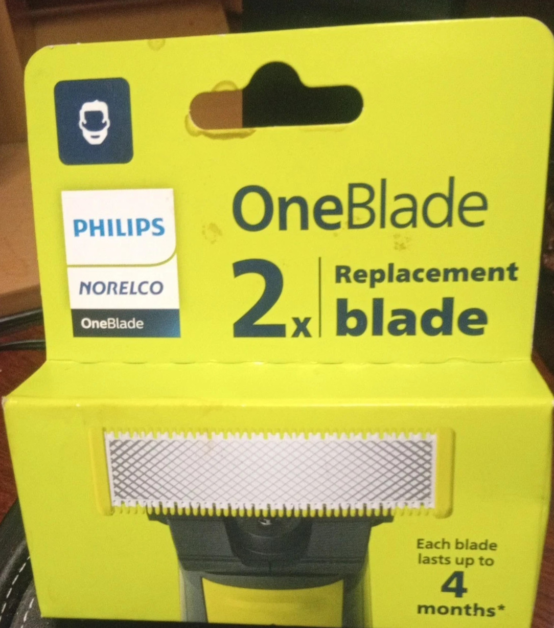 New Philips Norelco OneBlade 2X Replacement Blades QP220/80 New Philips Norelco OneBlade 2X Replacement Blades QP220/80