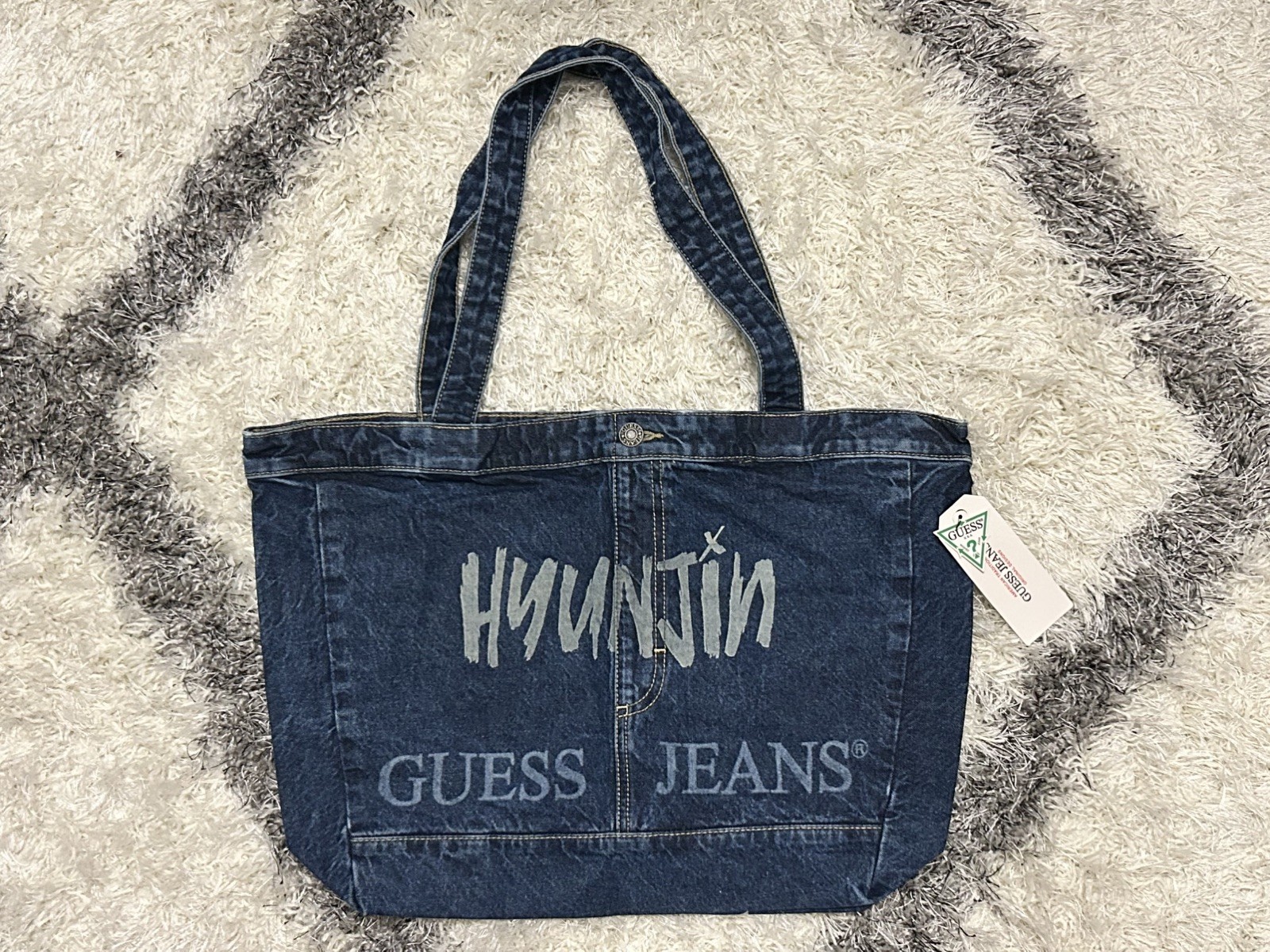 Guess X Hyunjin Denim Bag