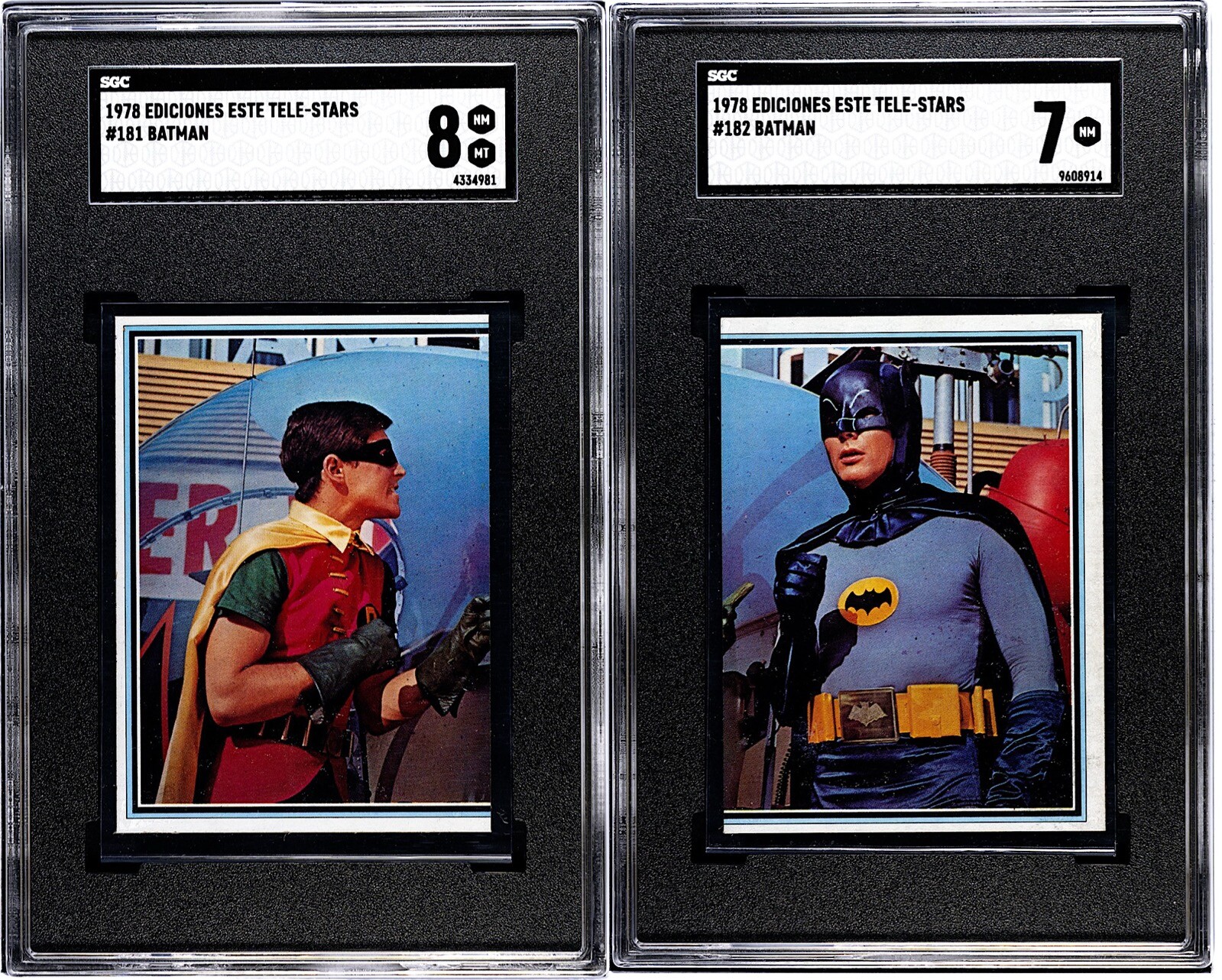 1978 TV Batman Adam West 1966 Cards ULTRA RARE Tele Stars HIGHEST Read