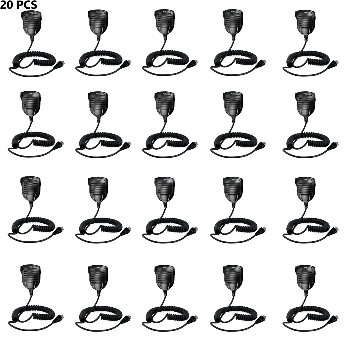 Bulk 20PCS Handheld Speaker Microphone for VX2500-VX2100, PTT Noise Cancelling Bulk 20PCS Handheld Speaker Microphone for VX2500-VX2100, PTT Noise Cancelling