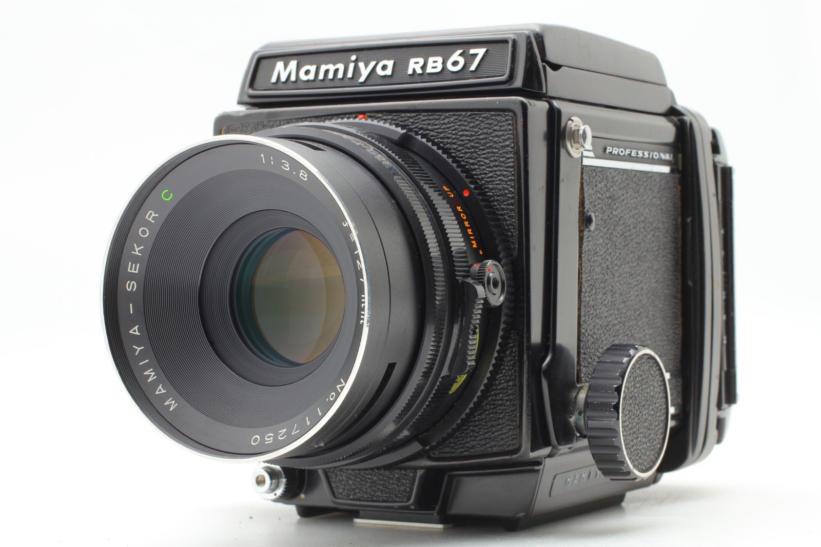 [EX+5] Mamiya RB67 Pro Medium Format Camera SEKOR C 127mm F3.8 From JAPAN
