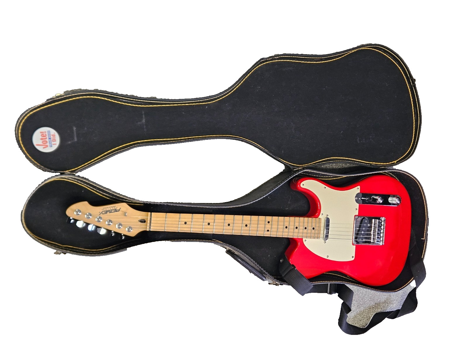 RARE Vintage Peavey Reactor Guitar Red RARE Vintage Peavey Reactor Guitar Red