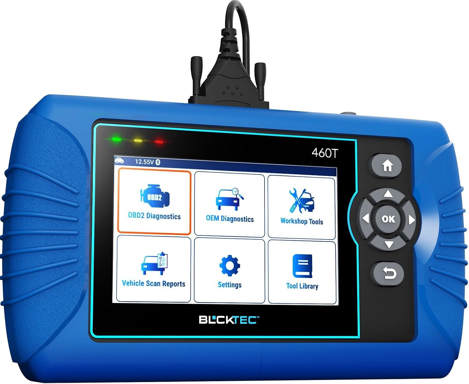 BLCKTEC 460T OBD2 Scanner ABS SRS Engine Diagnostic 12 Reset Tools BLCKTEC 460T OBD2 Scanner ABS SRS Engine Diagnostic 12 Reset Tools