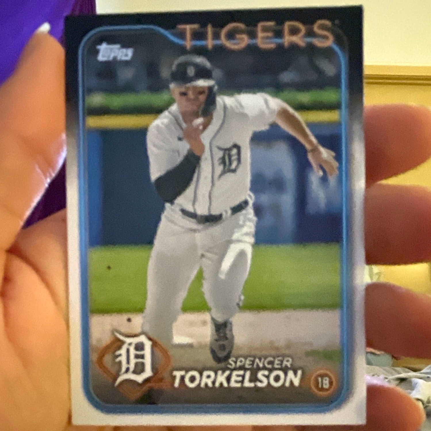Topps 2024 Series 1 Base Set Spencer Torkelson Detroit Tigers #185