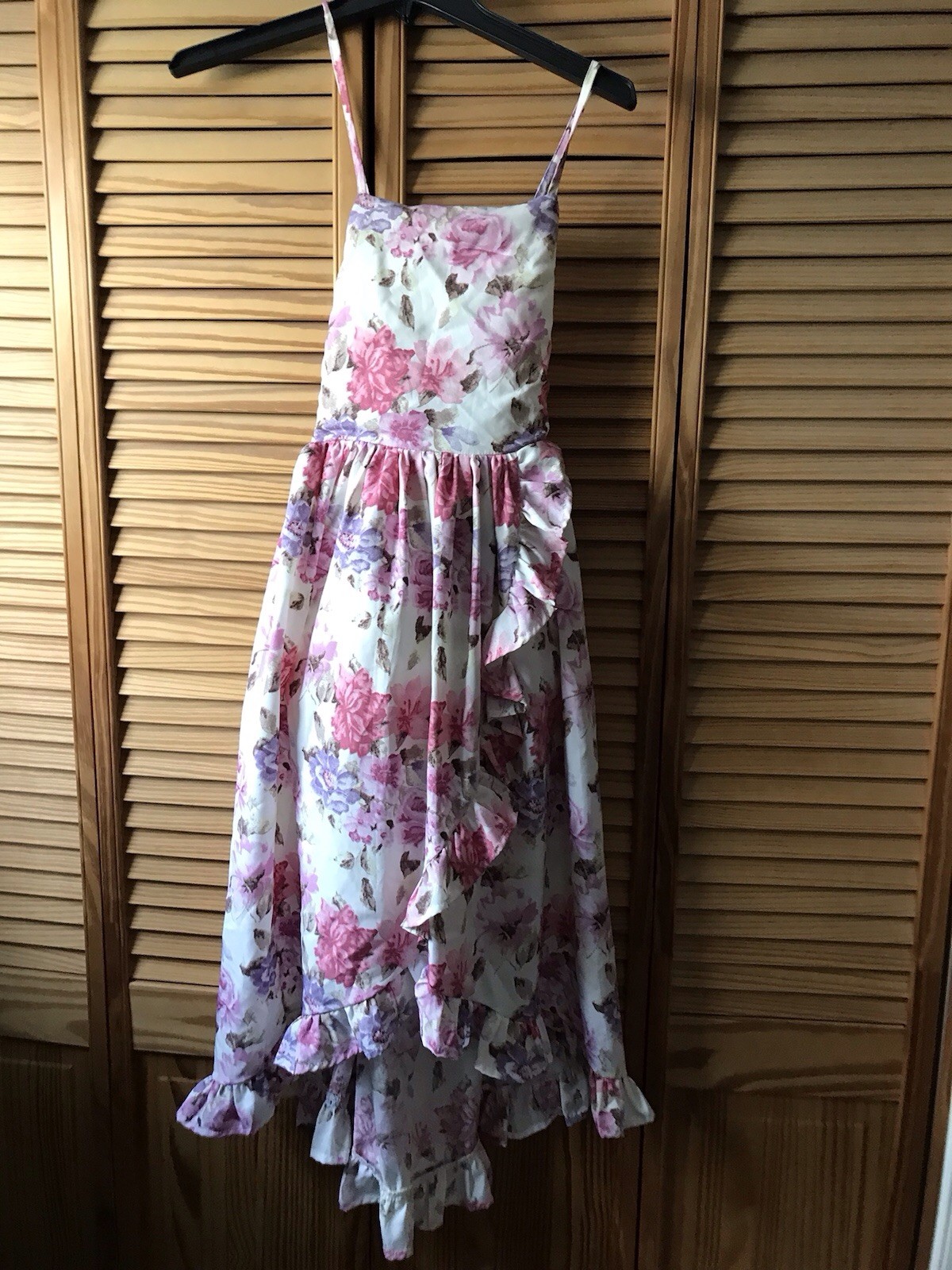Flofallzique Floral Girls Dress, EUC