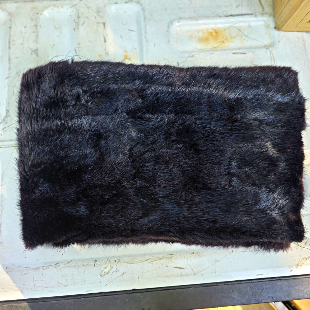 Vintage Nutria Fur Stole Wrap 66\
