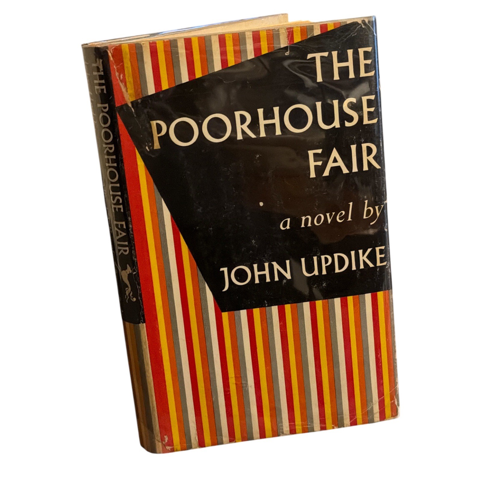 The Poorhouse Fair, John Updike; 1st edition/first issue dust jacket; Ex Lib