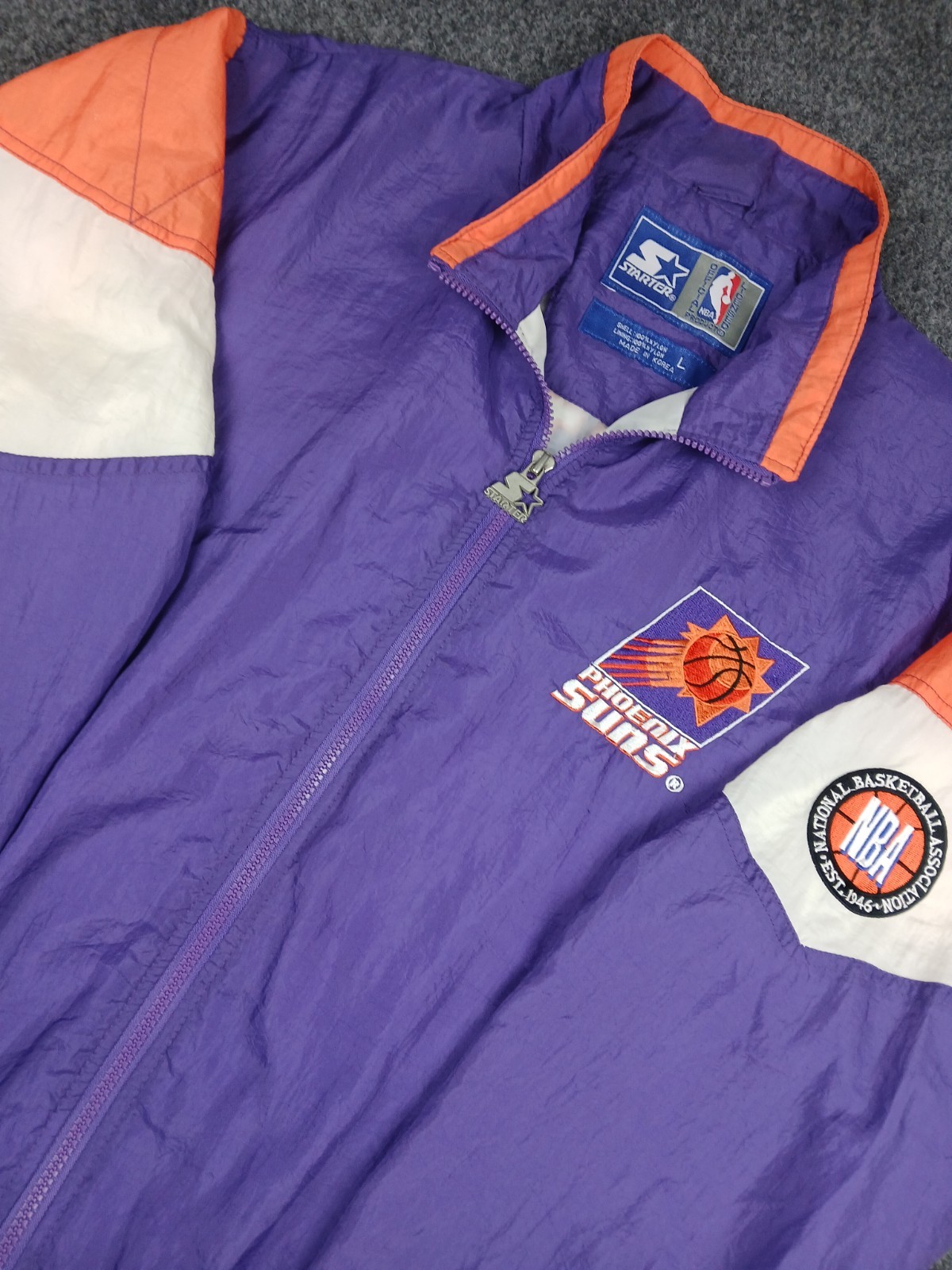 Vintage Starter Phoenix Suns Windbreaker Mens Jacket Size Large 90\'s NBA Vintage Starter Phoenix Suns Windbreaker Mens Jacket Size Large 90\'s NBA