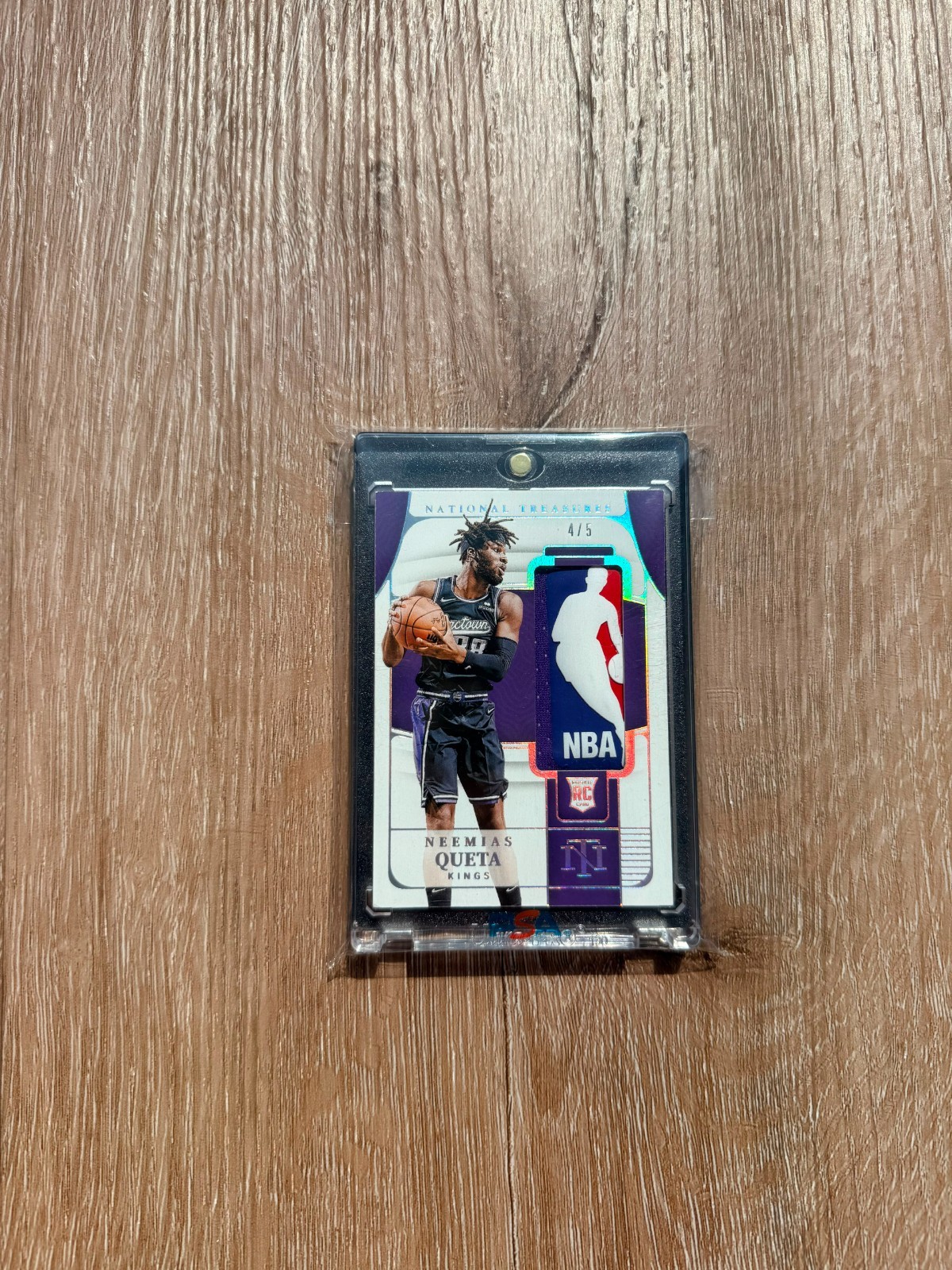 Neemias Queta National Treasures Rookie Logoman /5 Neemias Queta National Treasures Rookie Logoman /5