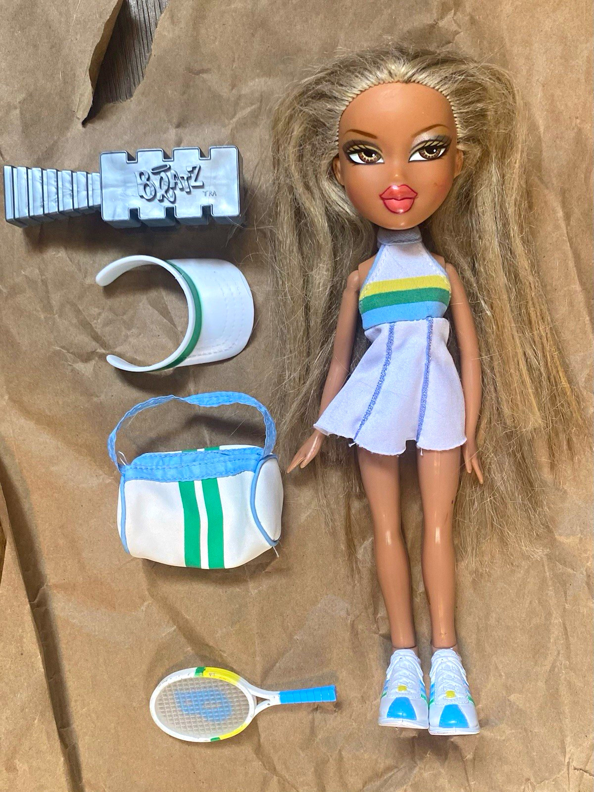 Bratz Play Sportz (Sixth Edition) Tennis Vinessa (2007) Bratz Play Sportz (Sixth Edition) Tennis Vinessa (2007)