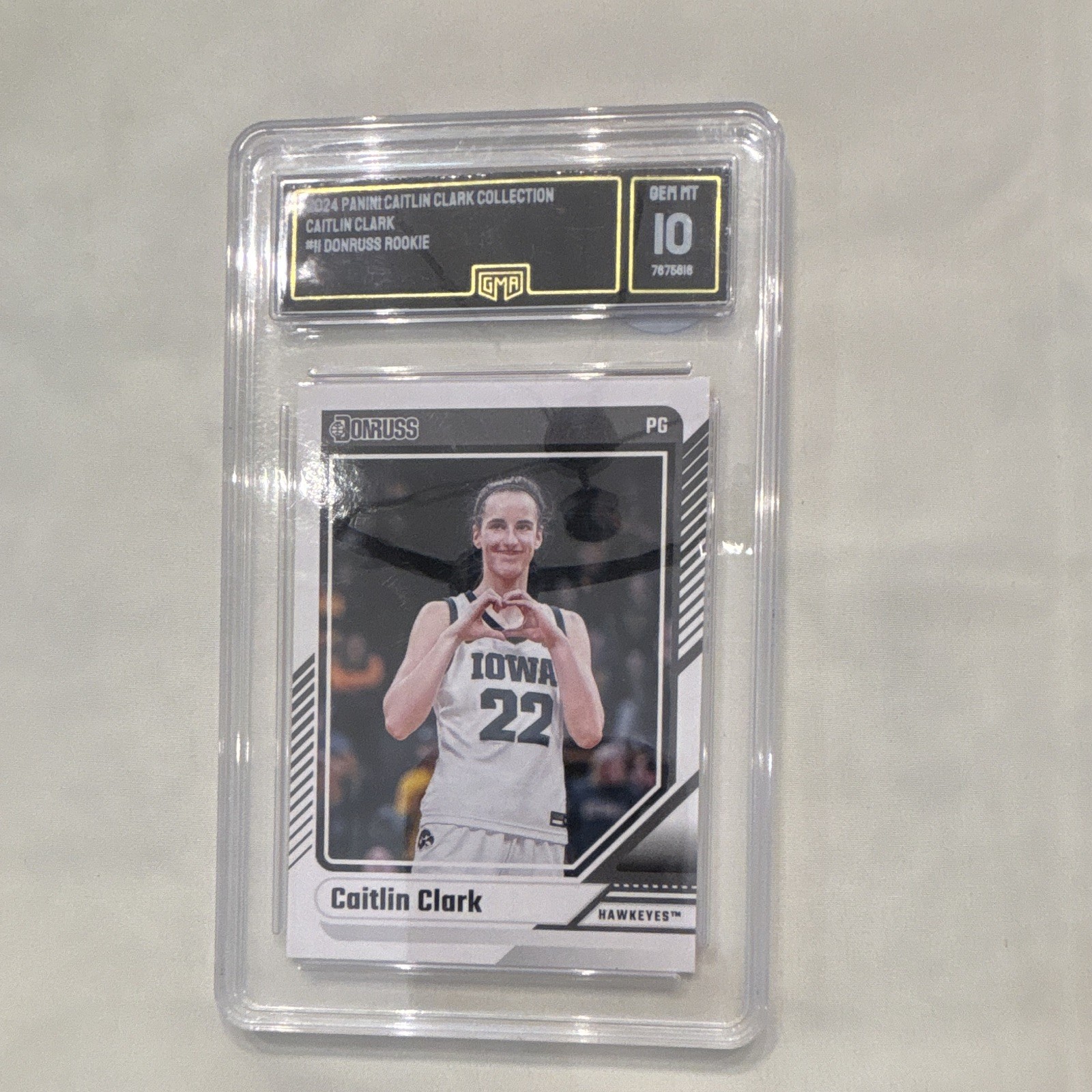Panini 2024 Caitlin Clark Collection Caitlin Clark RC Donruss Rookie PG Iowa