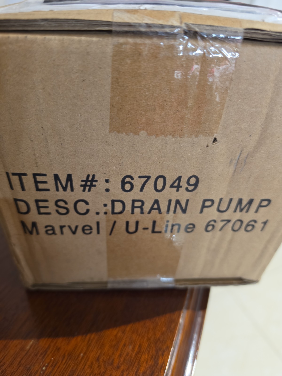 U-Line Ice Machine Drain Pump #80-54147-00