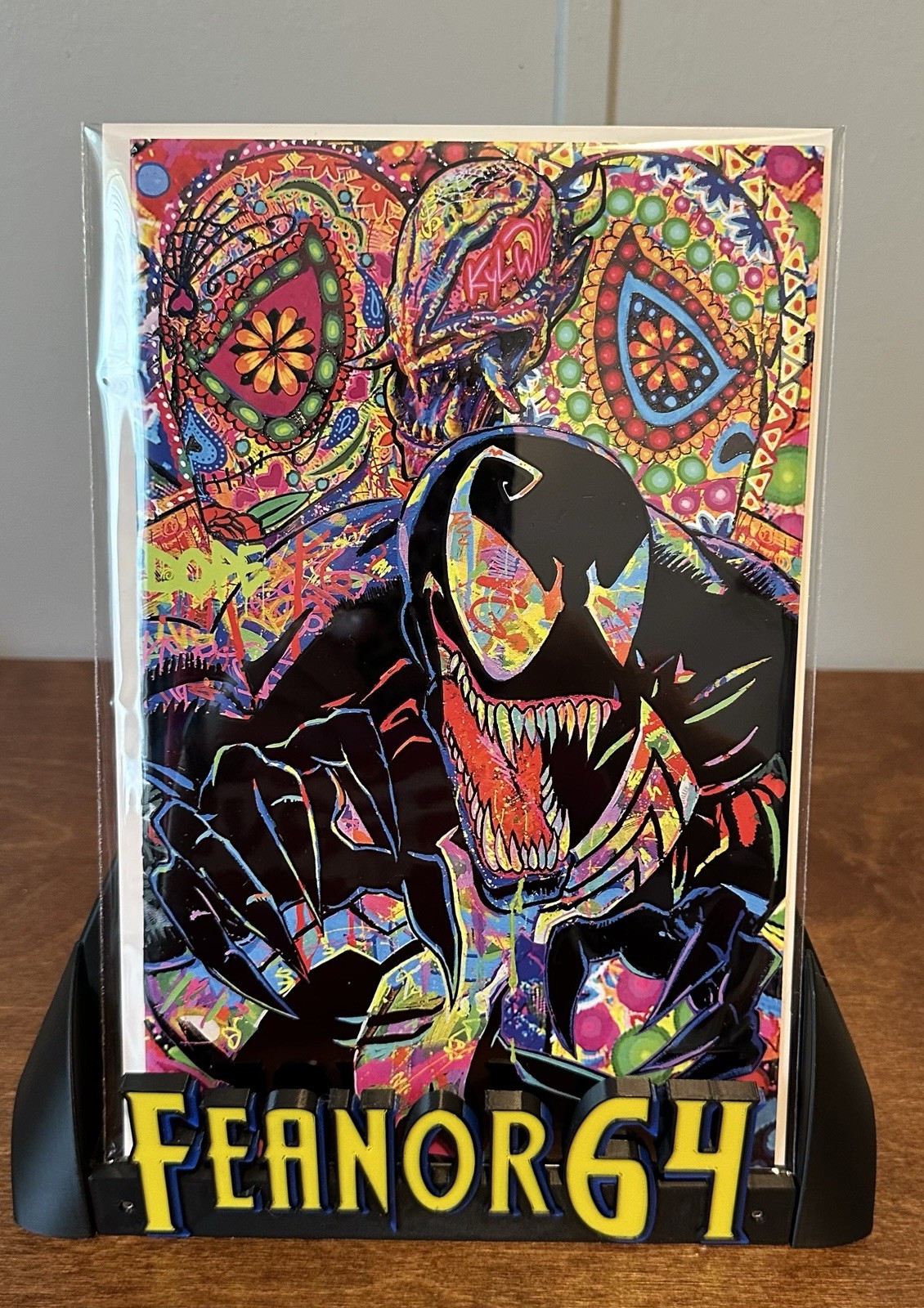 VENOM DORK GRAFFITI #1 Lethal Paint Marker Kyle Willis EMBOSSED FOIL VENOM DORK GRAFFITI #1 Lethal Paint Marker Kyle Willis EMBOSSED FOIL