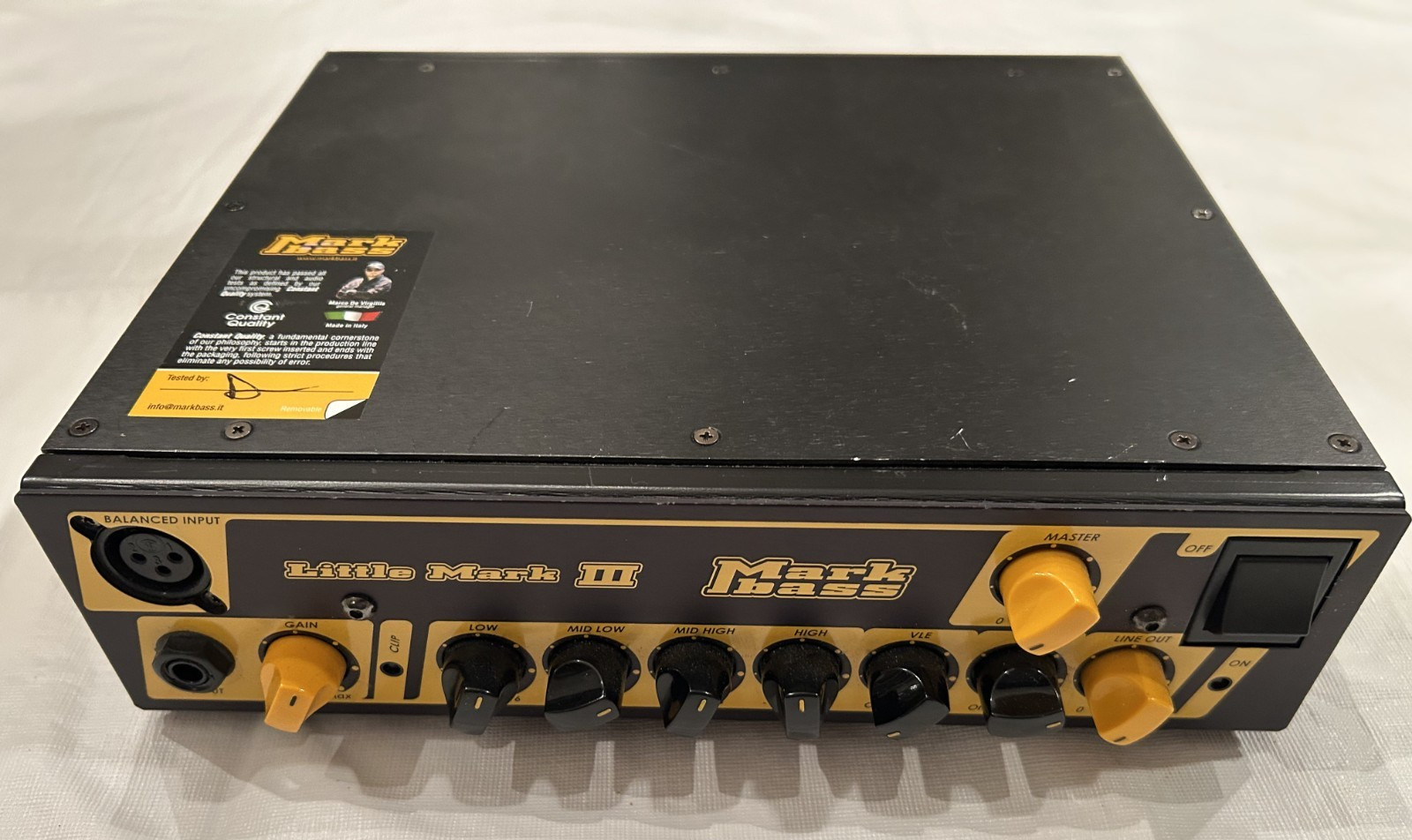 Markbass Little Mark III Bass Amplifier - 