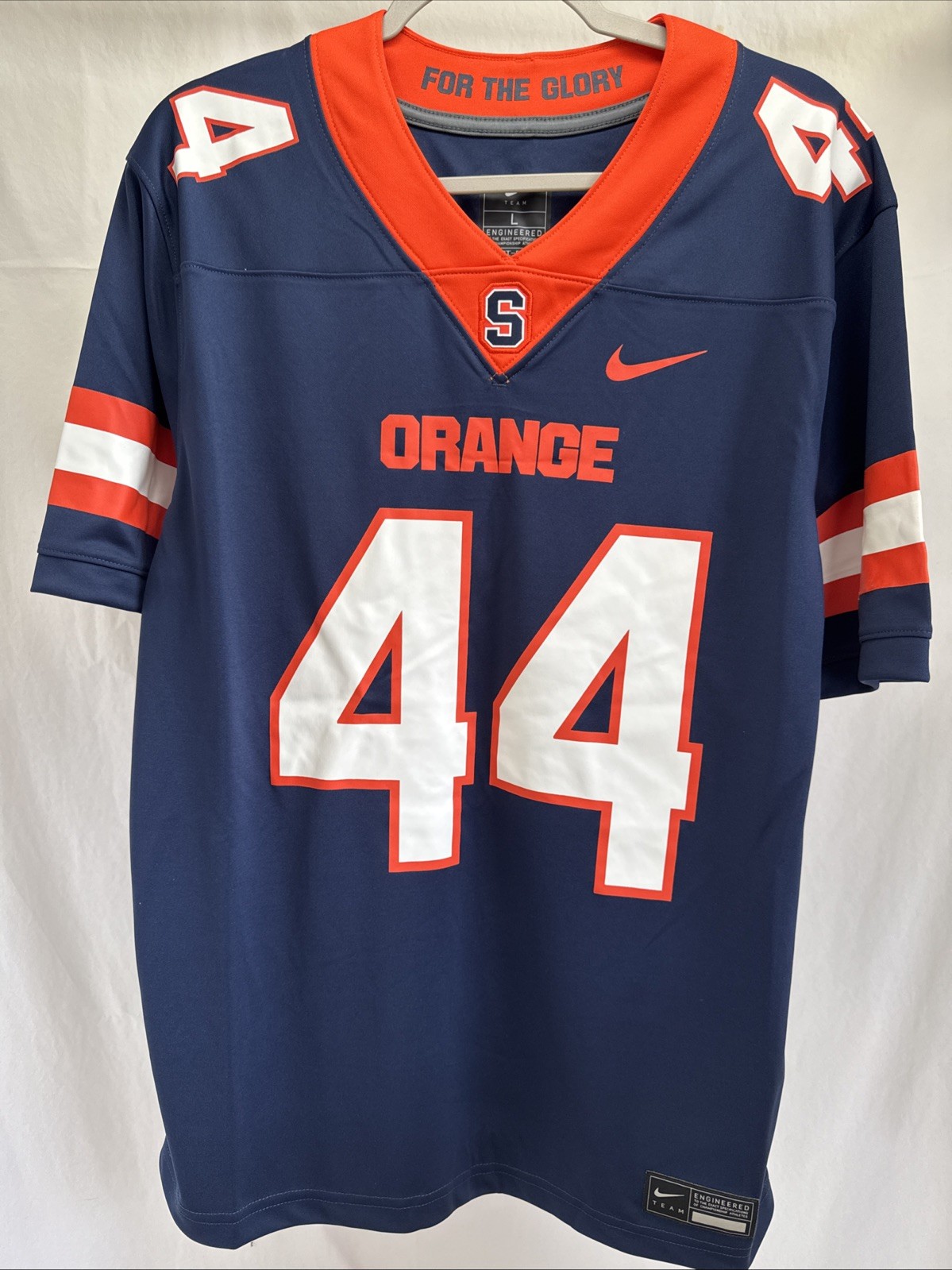 Nike Syracuse Navy Football Game Jersey #44 Youth Large Dri-FIT For The Glory Nike Syracuse Navy Football Game Jersey #44 Youth Large Dri-FIT For The Glory