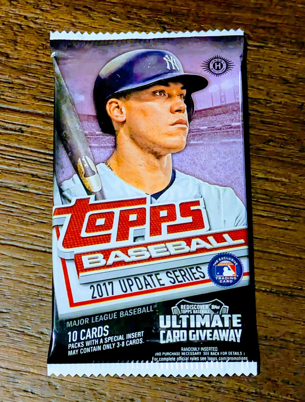 🔥 [1x] 2017 Topps Update MLB Hobby Box Pack - FIND AARON JUDGE & BELLINGER RCs