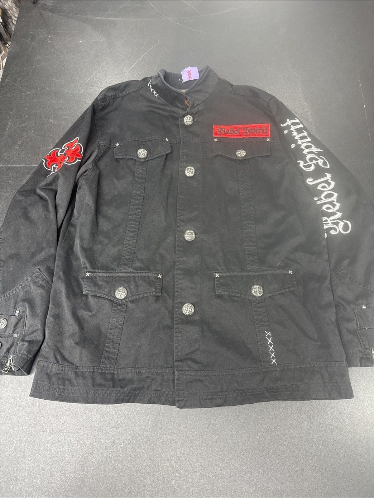 NWT Rebel Spirit britische Streetware Herren Jacke size XXL A royal way of live NWT Rebel Spirit britische Streetware Herren Jacke size XXL A royal way of live