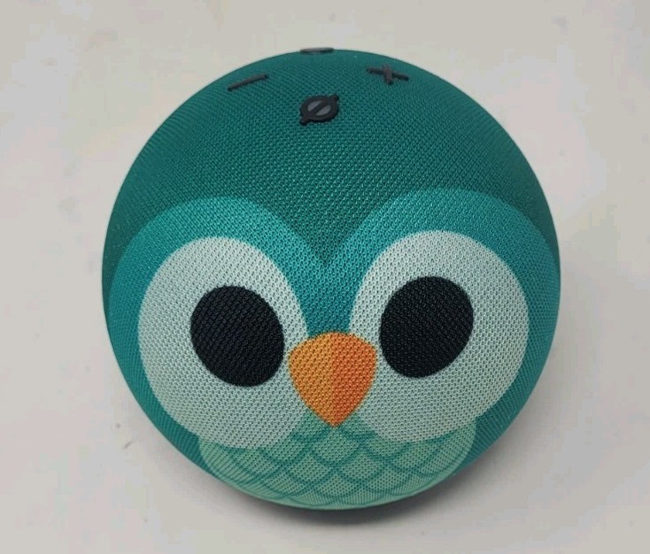 Amazon Echo Dot Kids With Alexa Owl C2N6L4 No Plug