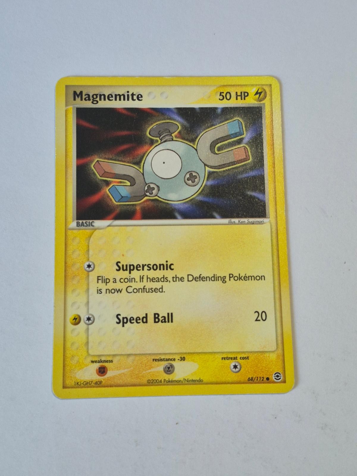 Magnemite 68/112 Common FireRed & LeafGreen Pokemon Lightly Played Magnemite 68/112 Common FireRed & LeafGreen Pokemon Lightly Played