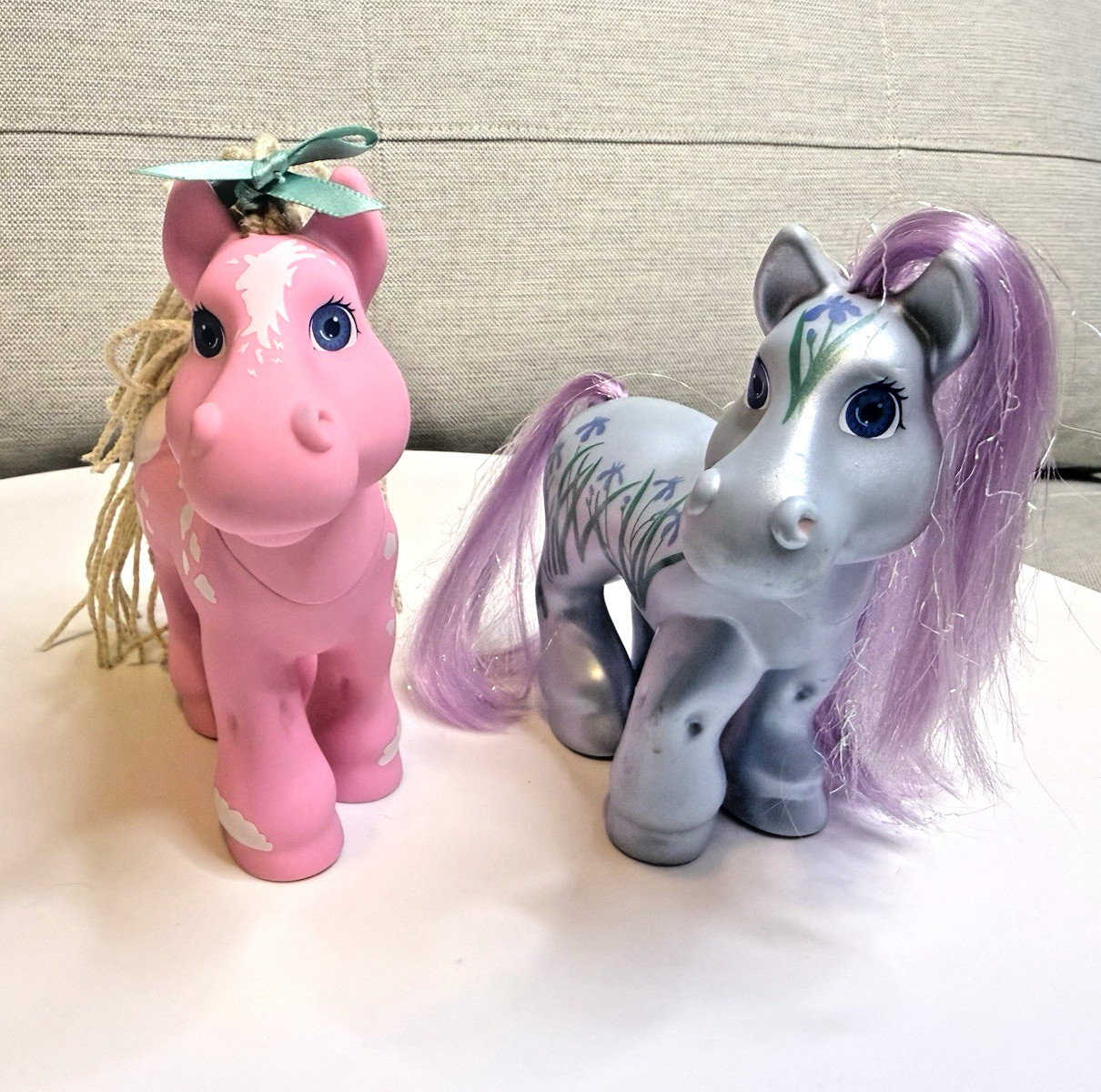 Lot of 2 Vintage Cabbage Patch Ponies Curl Princess & Sundance shimmer’s Shine