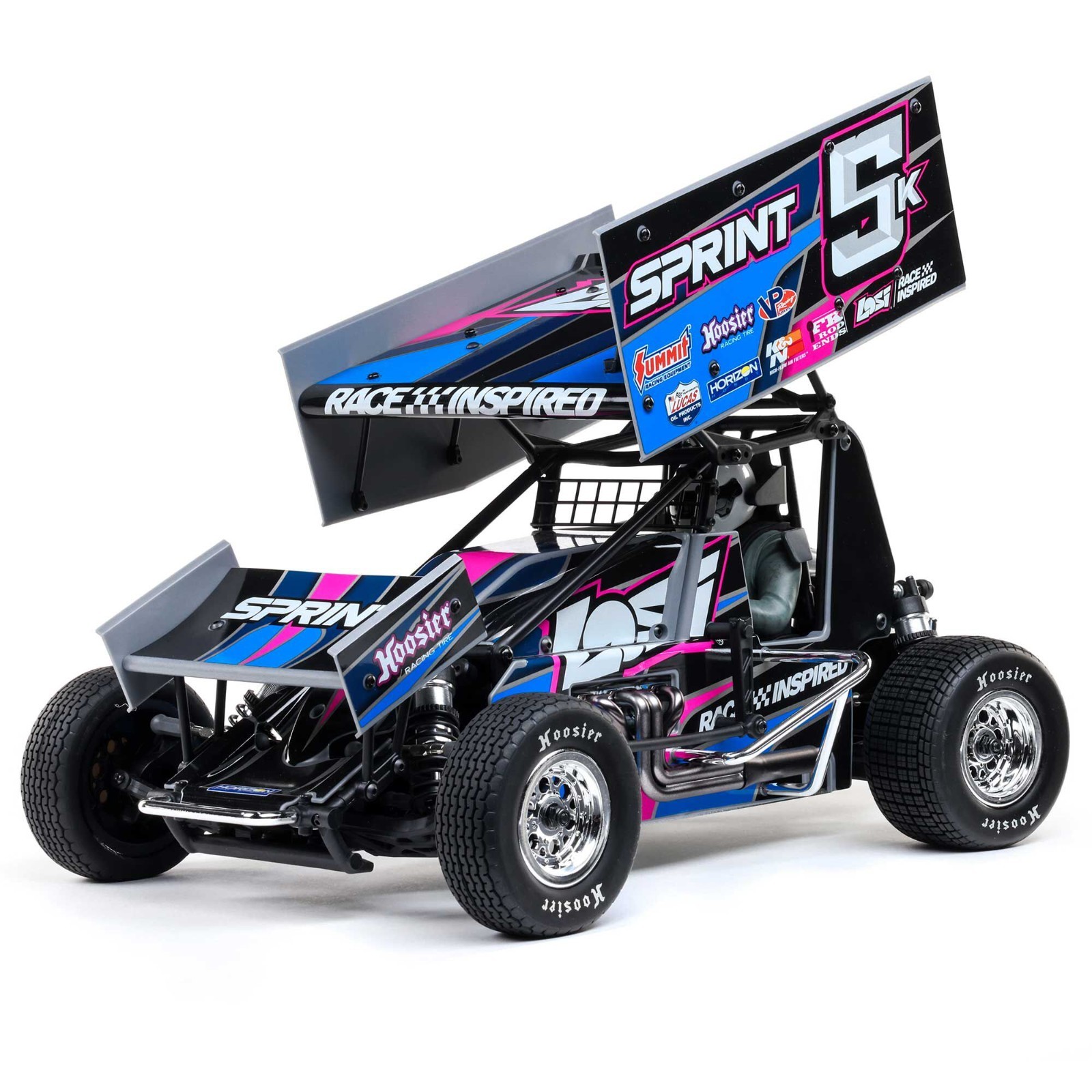 Losi 22S 1/10 Brushless 2WD RTR Sprint Car (Blue) LOS1387T1