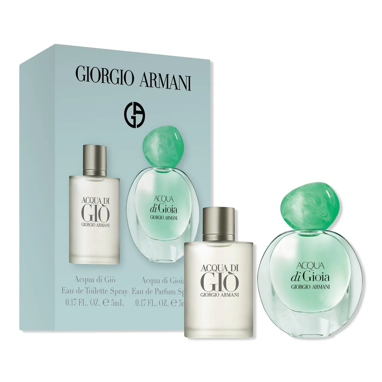 Giorgio Armani Armani 2 Pcs Set: Acqua Di Gio Men 5 ML Eau De Toilette Mini