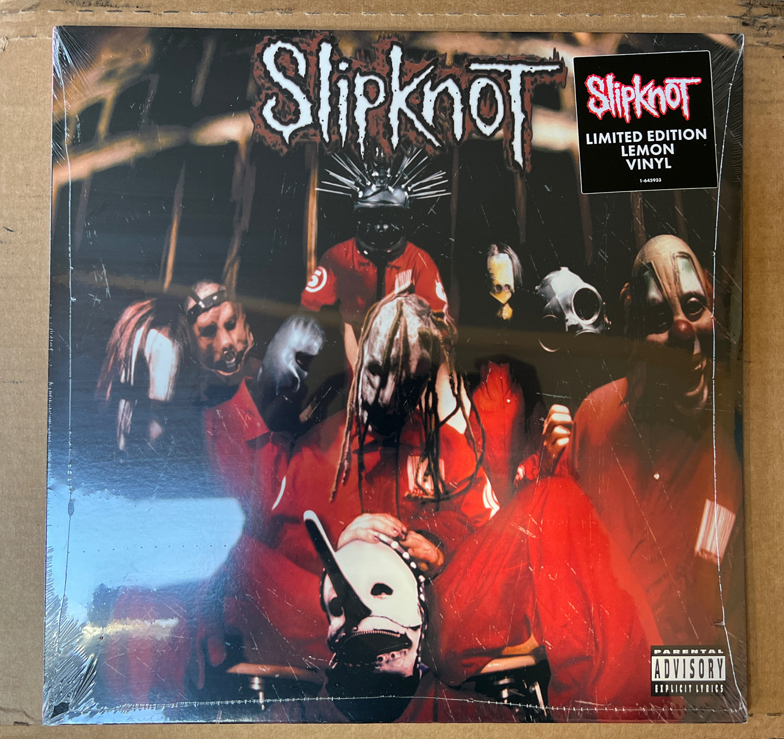 Slipknot - Slipknot - Self Titled - Limited Edition Lemon Yellow LP Vinyl