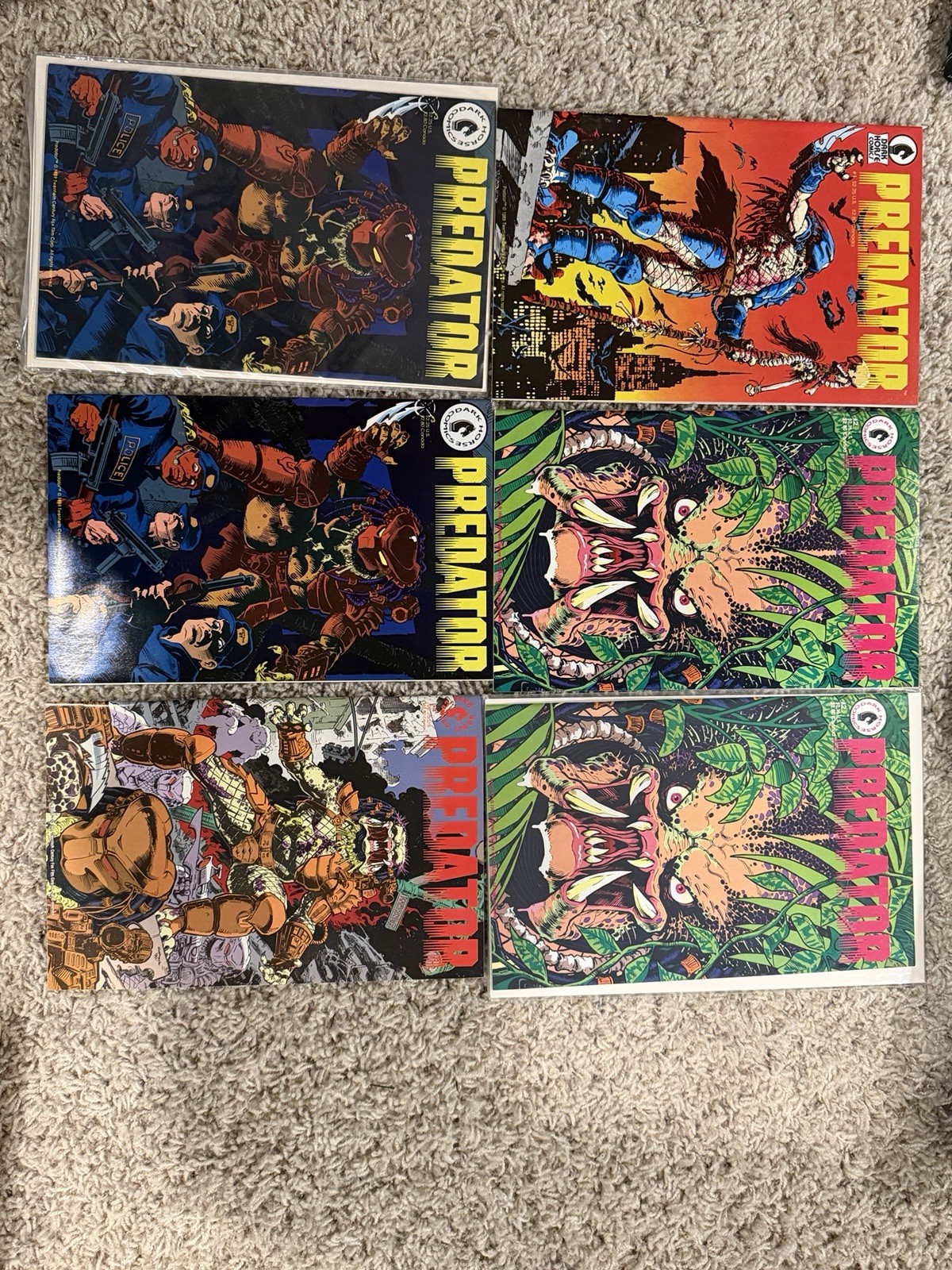Dark Horse Predator Set #1 - #4 All First Prints NM Dark Horse Predator Set #1 - #4 All First Prints NM