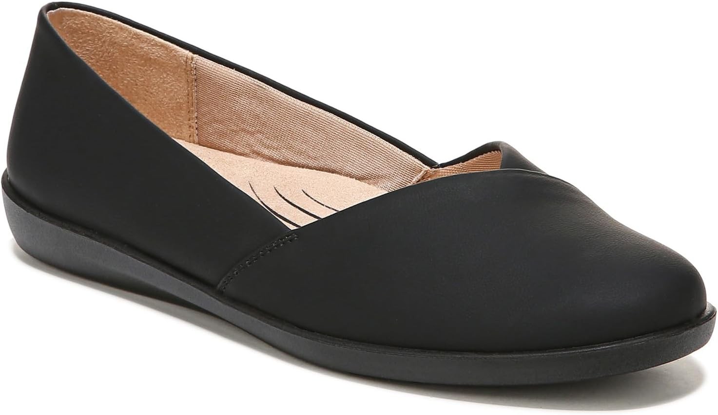 LifeStride Notorious Women\'s Black Flats NW/OB 7.5M LifeStride Notorious Women\'s Black Flats NW/OB 7.5M