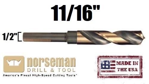 29660 Norseman/Viking USA Drill Bit Super Premium High Speed 11/16\