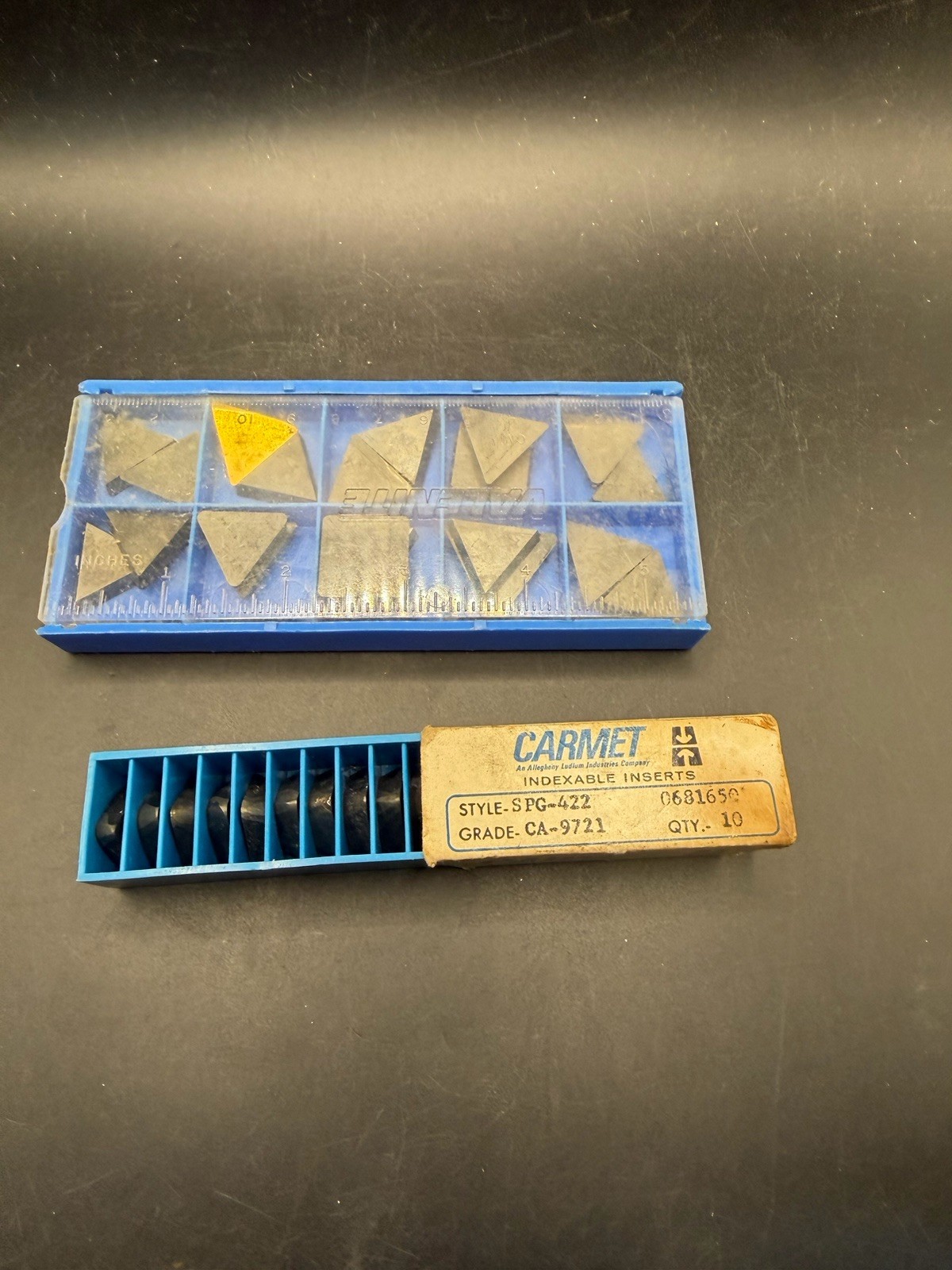 Pack of 10 NEW Valenite SPG-322 VC2 Carbide Inserts Indexable Turning Lathe 