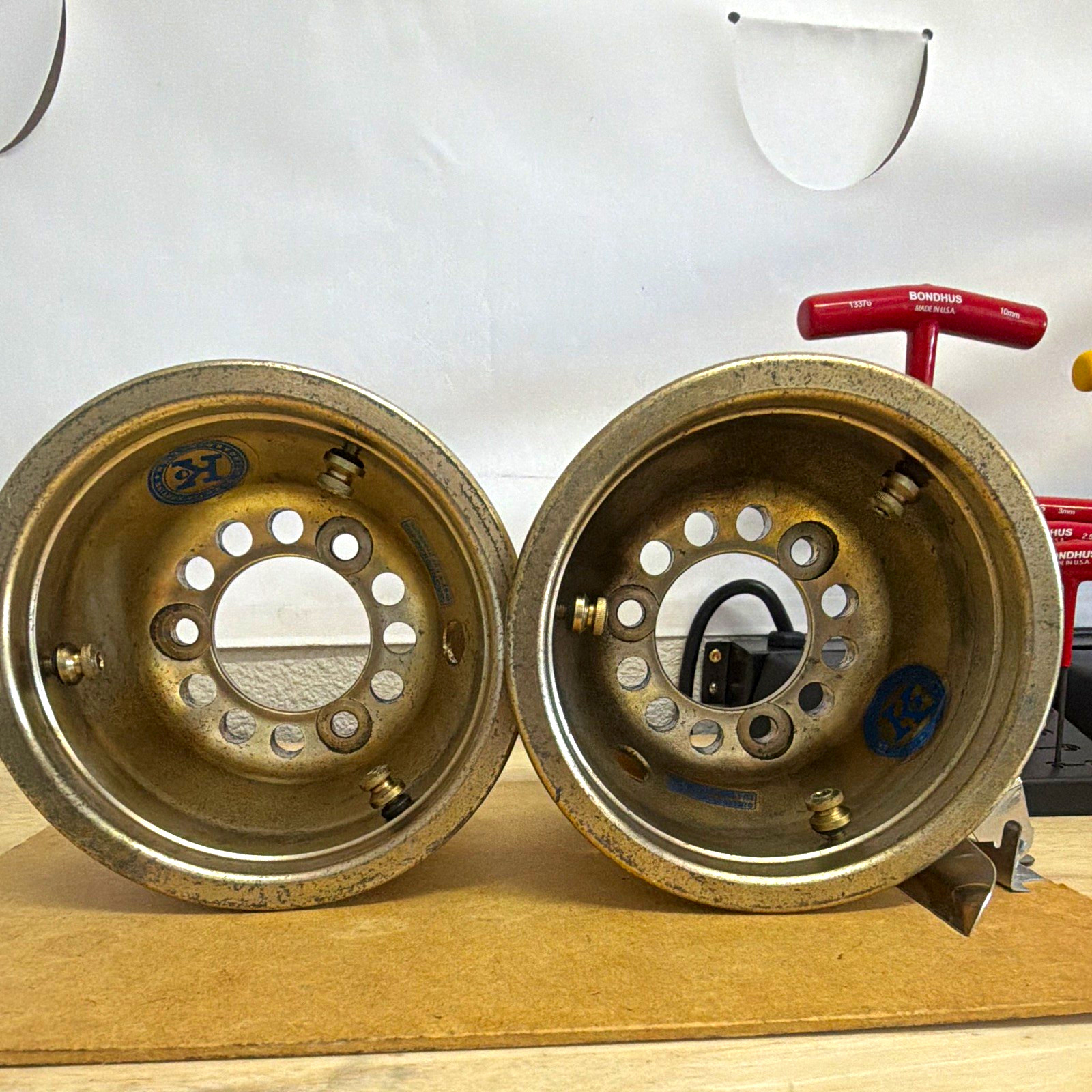 CRG Magnesium Front Wheel Pair 5x5 1/8