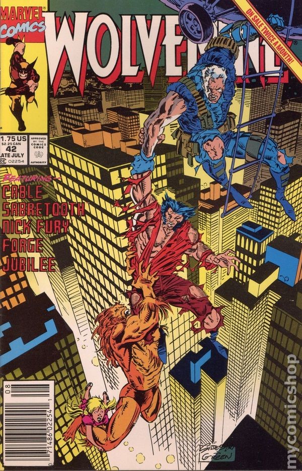 Wolverine #42N FN 6.0 1991 Stock Image