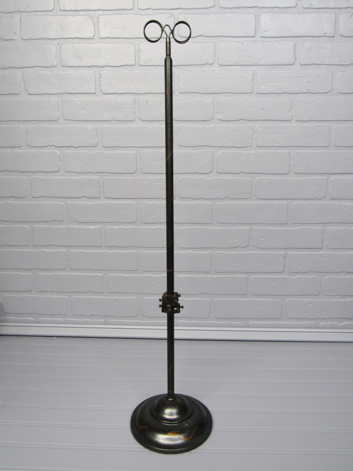 Vintage Antique Store Display Sign Holder Japanned Finish Copper Flash 27.5\