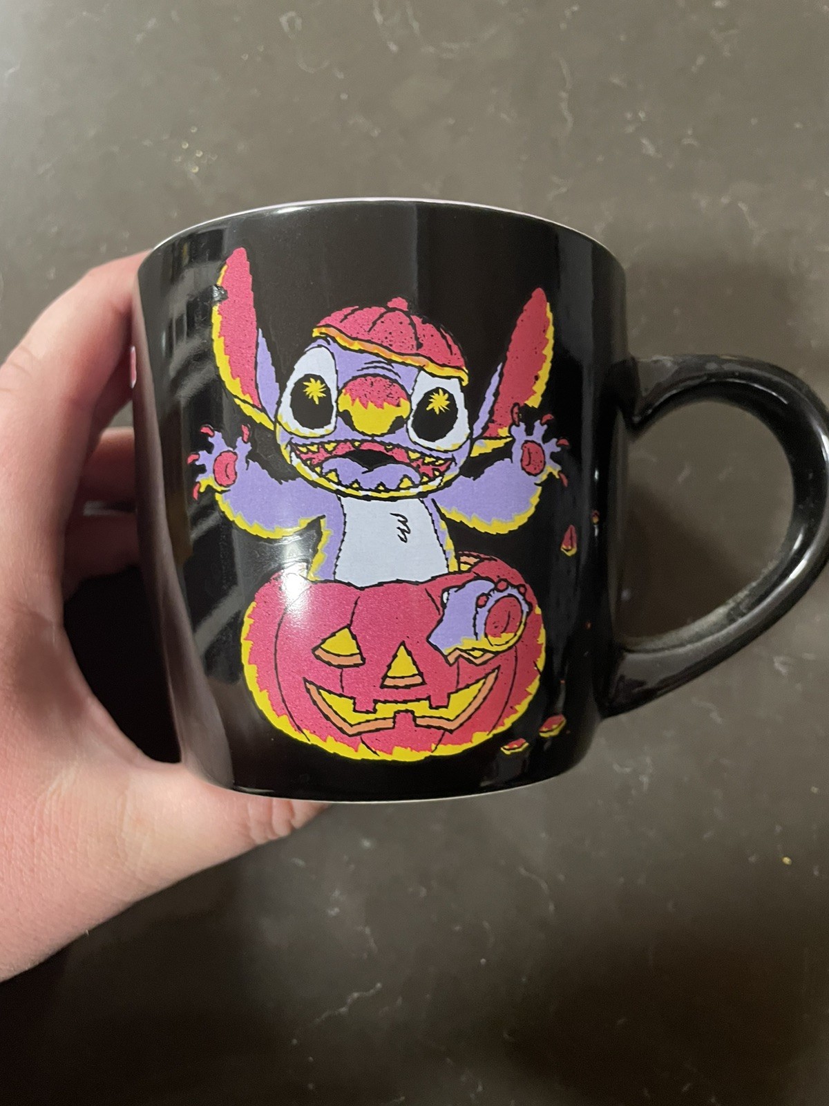 Halloween Disney Stitch Mug Stitch With Pumpkin Halloween Disney Stitch Mug Stitch With Pumpkin
