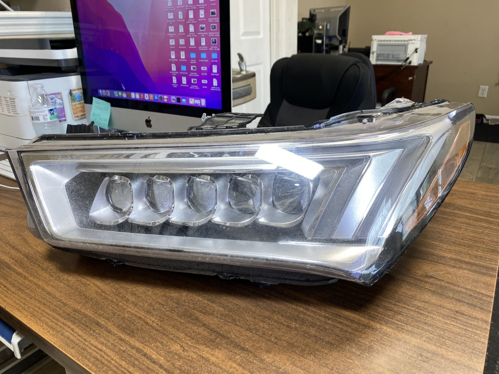 2017-2020 Acura MDX Driver Headlight Assembly Aftermarket DEPO Used