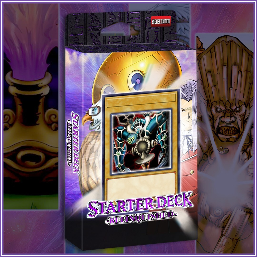 RELINQUISHED STARTER DECK 42 | Senju Sphere Pegasus Duelist Kingdom YuGiOh