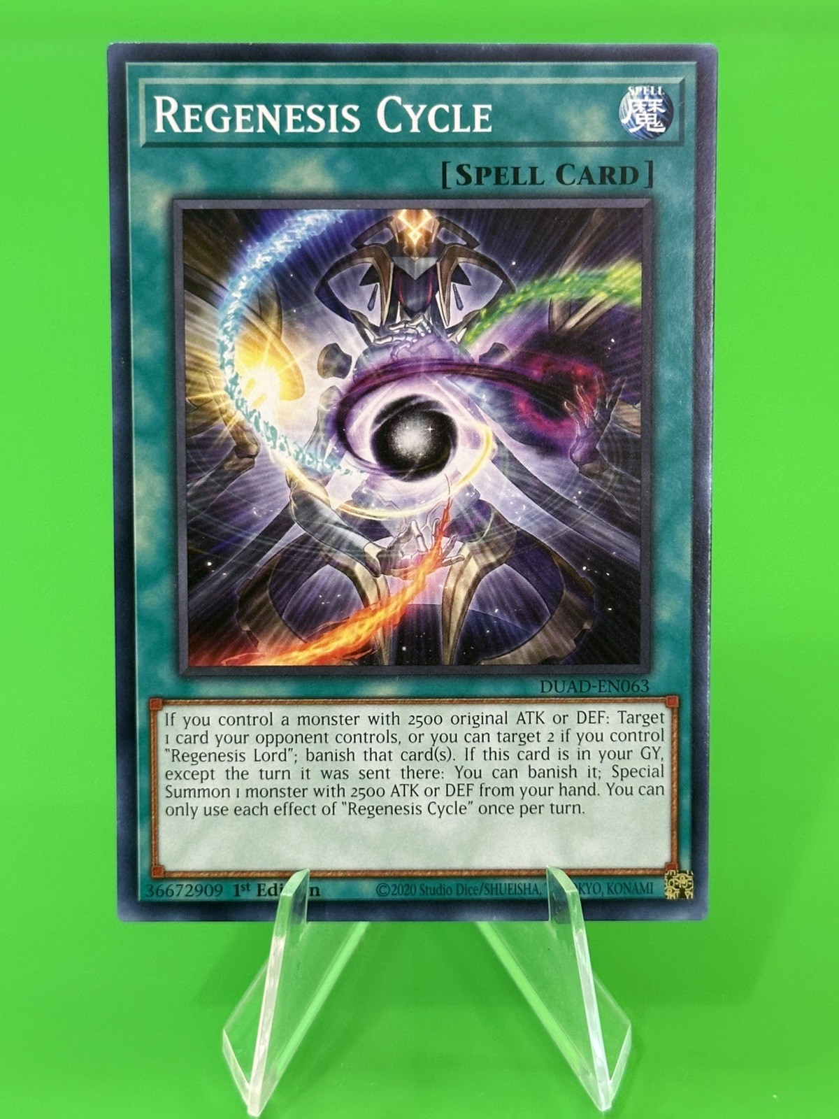 Yu-Gi-Oh Duelist\'s Advance 3X Regenesis Cycle Common DUAD-EN063 NM