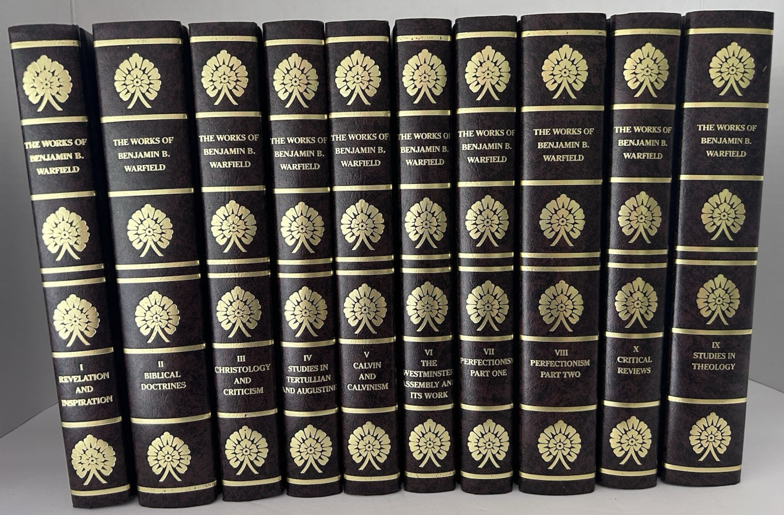Baker Books The Works of Benjamin B. Warfield 10-Vol HC Set Reprint Theology Baker Books The Works of Benjamin B. Warfield 10-Vol HC Set Reprint Theology