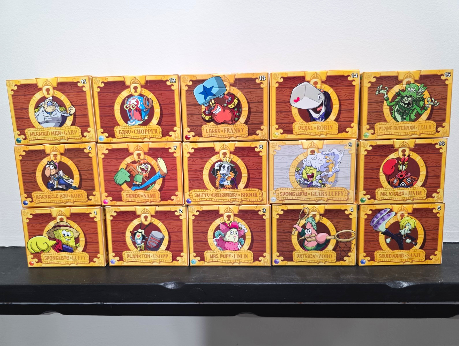 McDonald's SpongeBob x One Piece 2026 Collectible Figure Set, 15-Piece