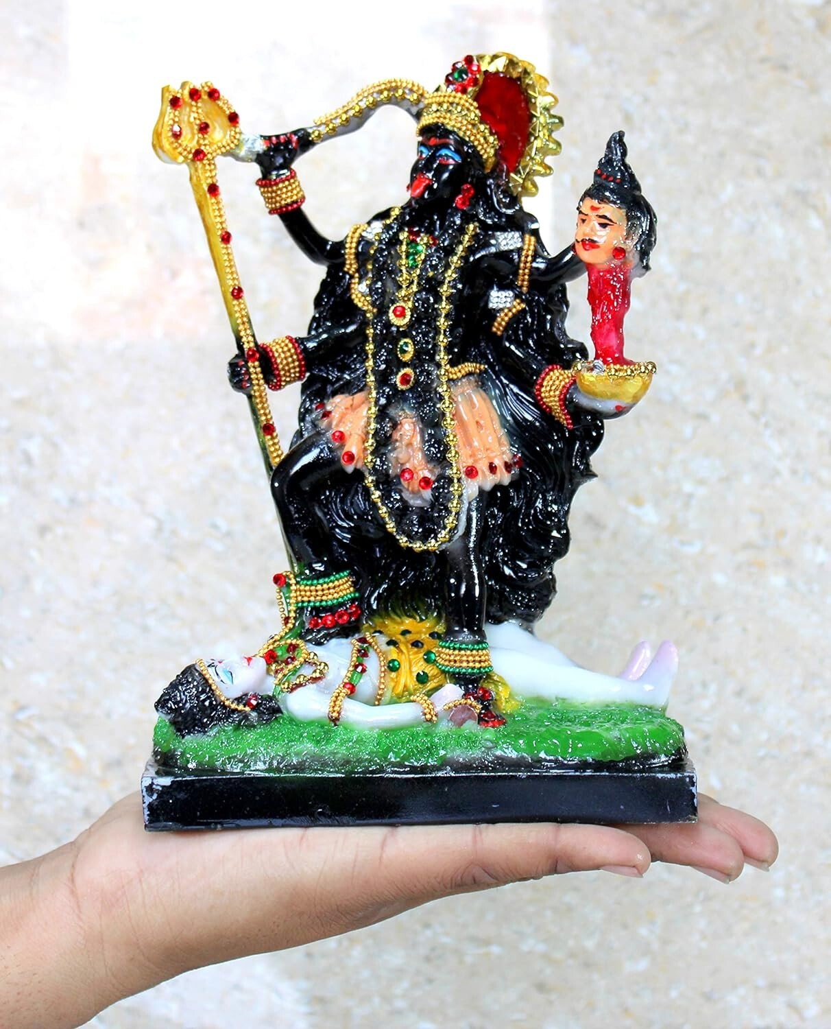 Resin Kaali MATA Kali Maa Murti Idol Statue Sculpture (8.5\ Resin Kaali MATA Kali Maa Murti Idol Statue Sculpture (8.5\