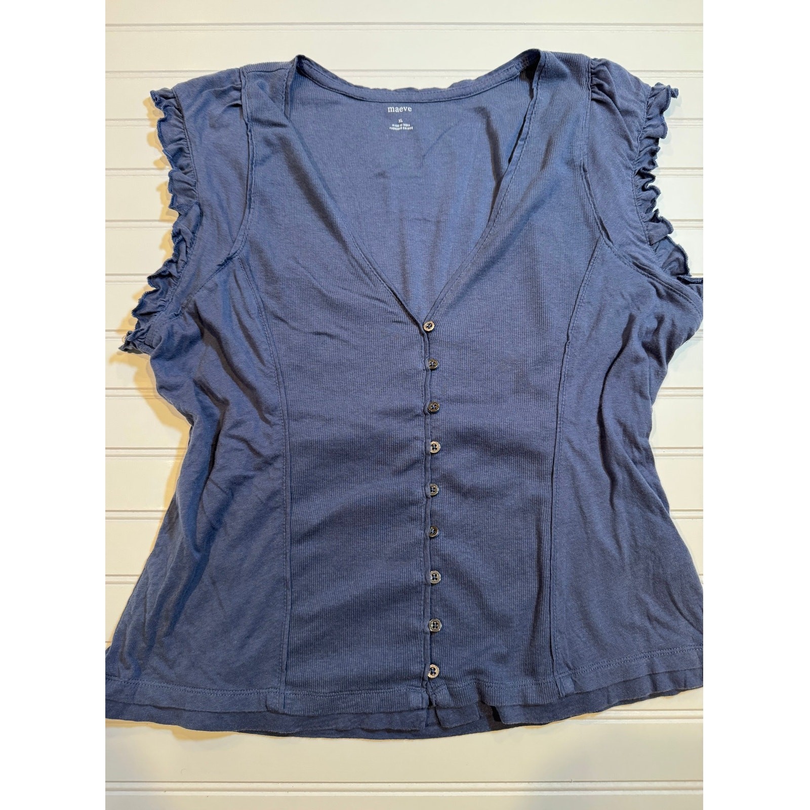 Maeve, Anthropologie XL Button front Top. EUC Maeve, Anthropologie XL Button front Top. EUC