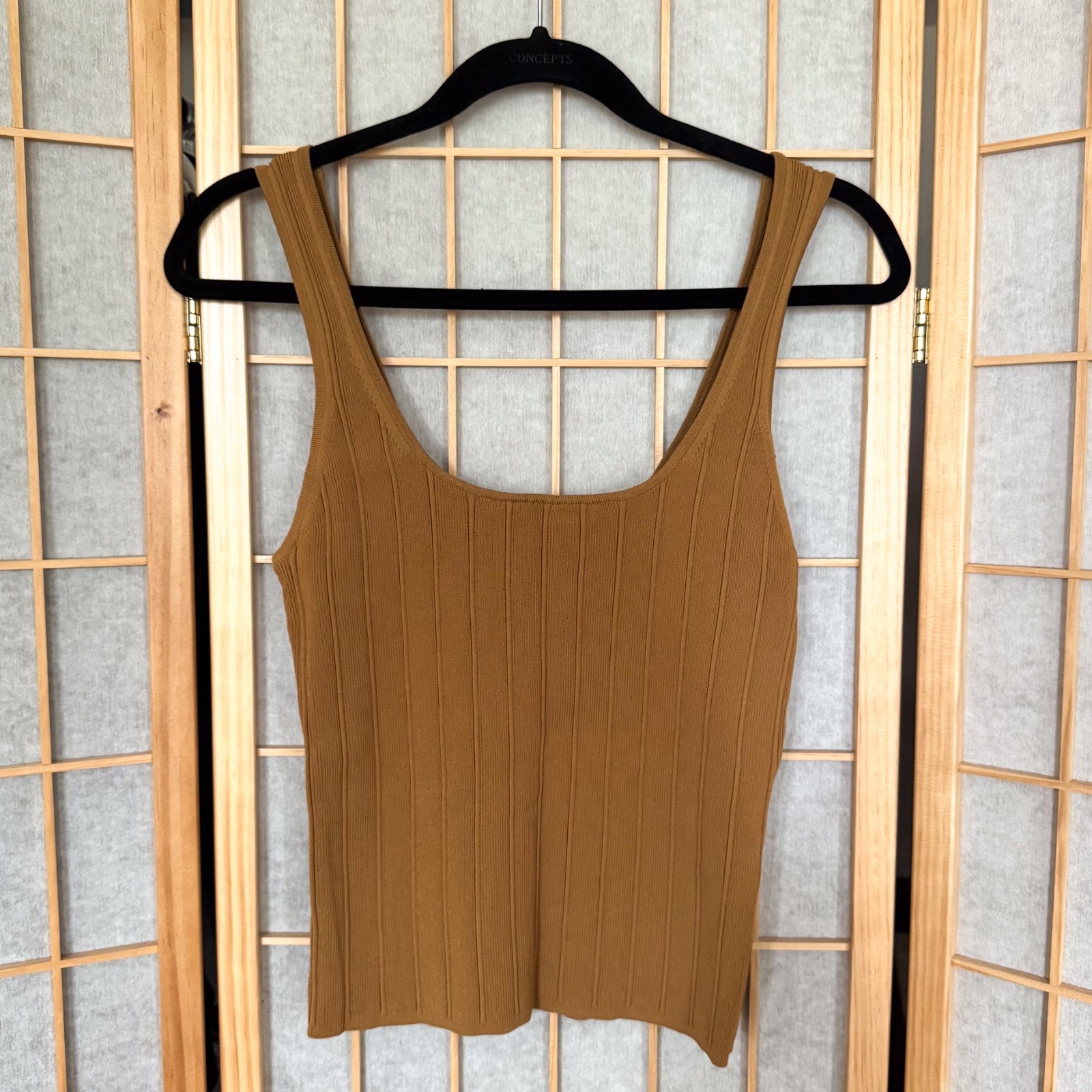 Brown Fall J. Crew Tank Top Size Large Brown Fall J. Crew Tank Top Size Large