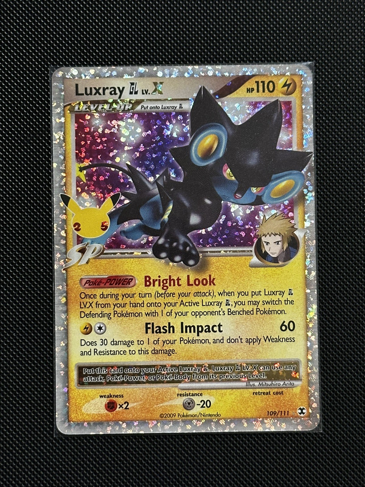 Luxray GL LV.X 109/111 Celebrations: Classic Collection Holo